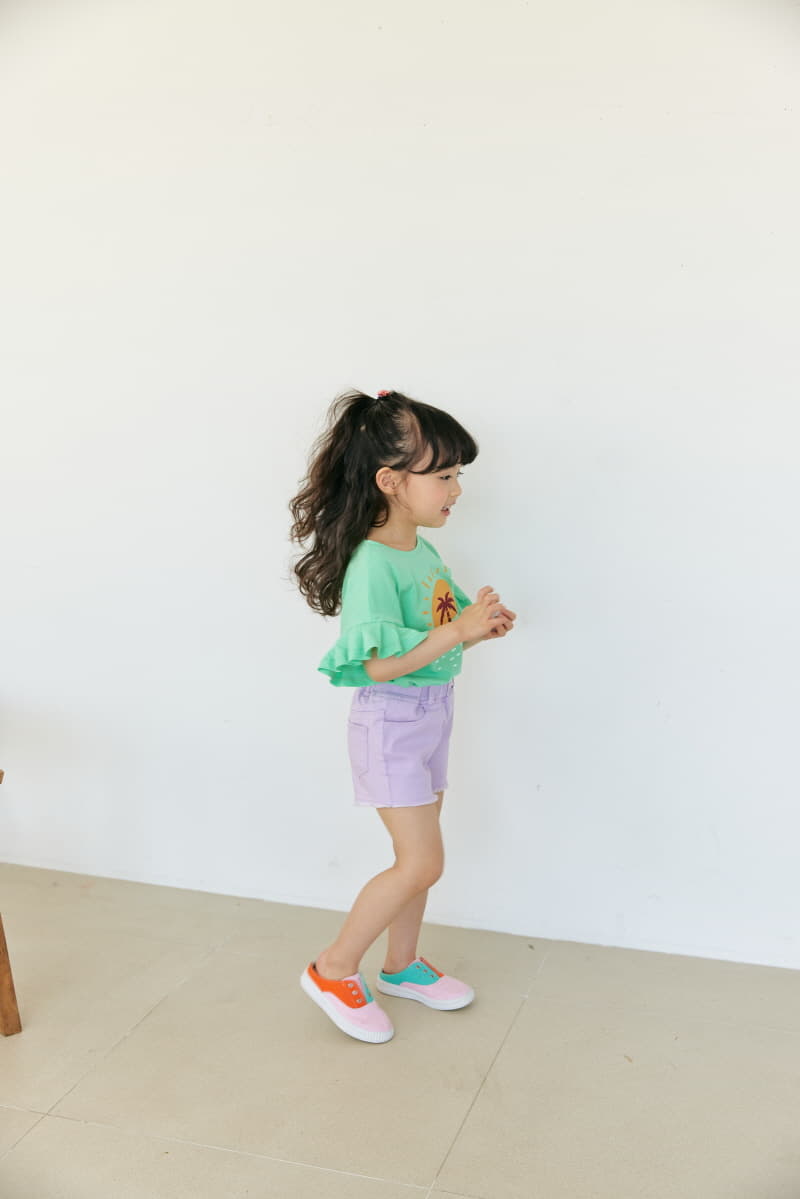 Orange Mom - Korean Children Fashion - #discoveringself - Span Hot Shorts - 8