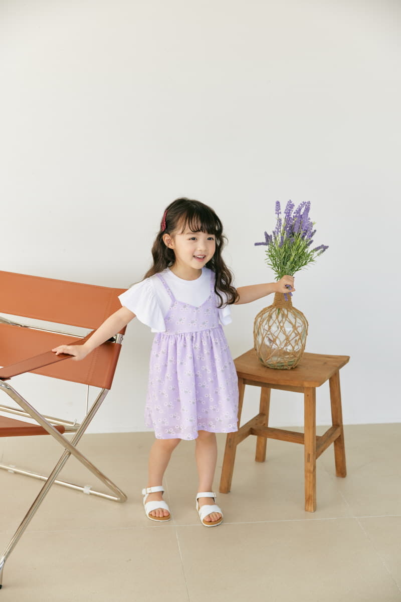 Orange Mom - Korean Children Fashion - #discoveringself - Layered One-piece - 6