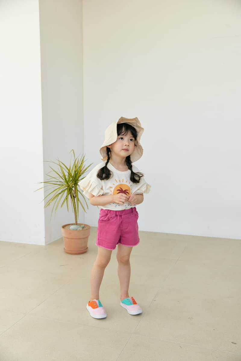 Orange Mom - Korean Children Fashion - #fashionkids - Span Hot Shorts - 9