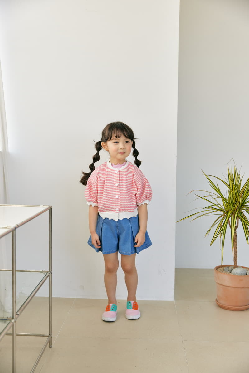 Orange Mom - Korean Children Fashion - #fashionkids - Jacquard Cardigan