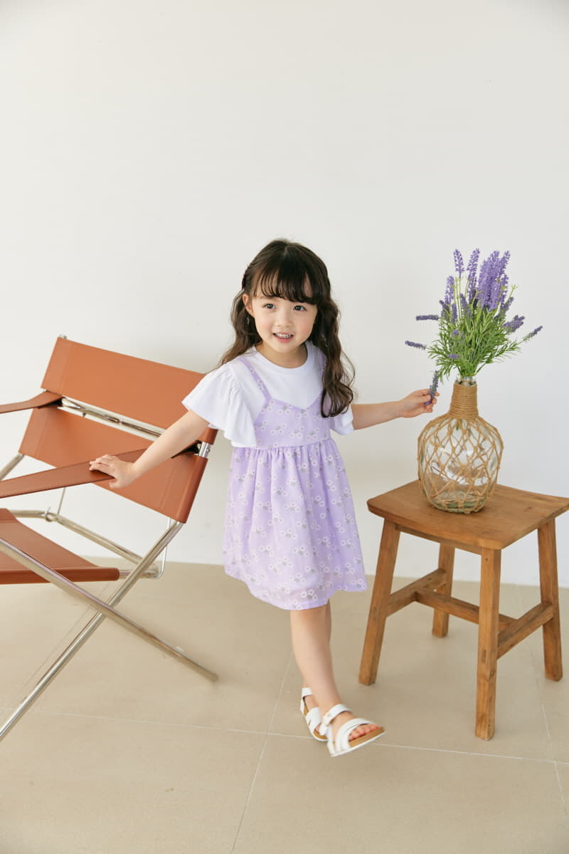 Orange Mom - Korean Children Fashion - #kidsshorts - Layered One-piece - 8
