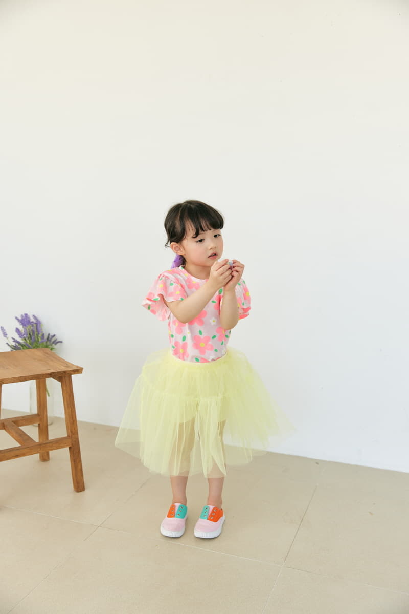Orange Mom - Korean Children Fashion - #kidsshorts - Sha Skirt Pants - 6