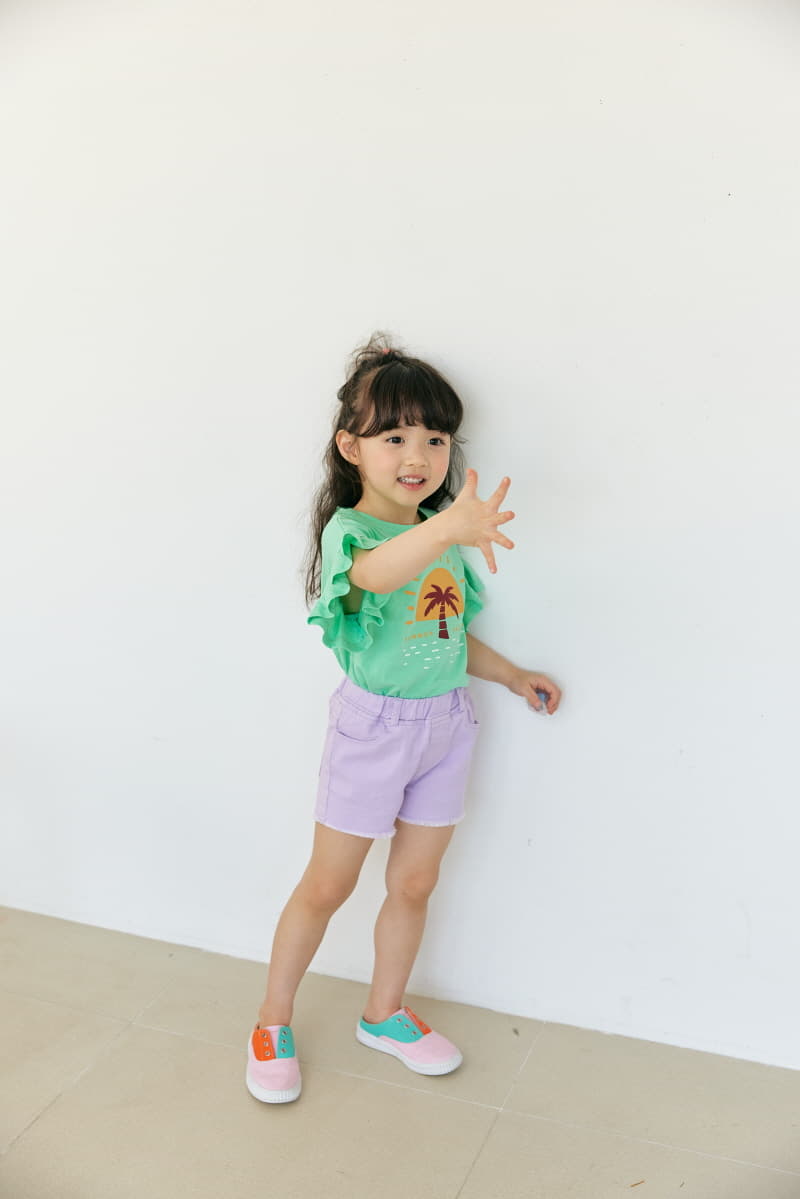 Orange Mom - Korean Children Fashion - #kidzfashiontrend - Palm Tee - 7