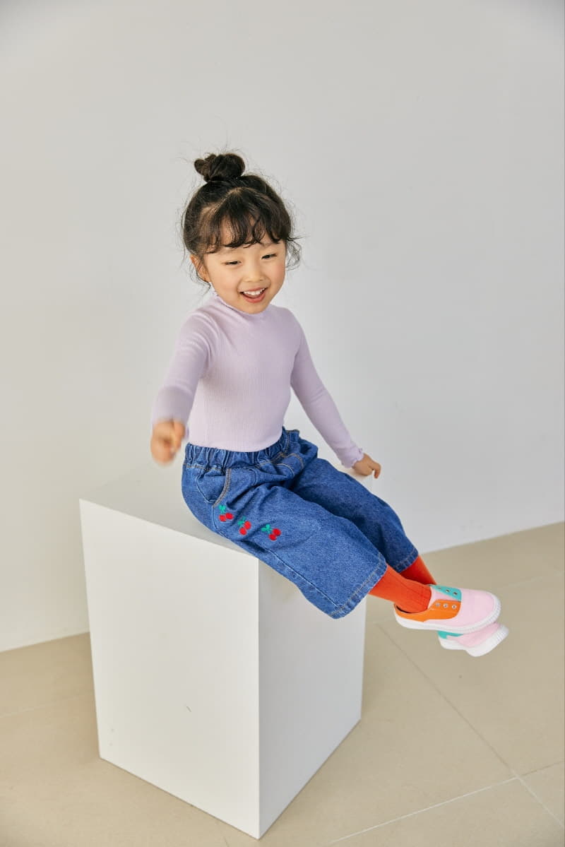 Orange Mom - Korean Children Fashion - #magicofchildhood - Cherry Tong Pants - 9