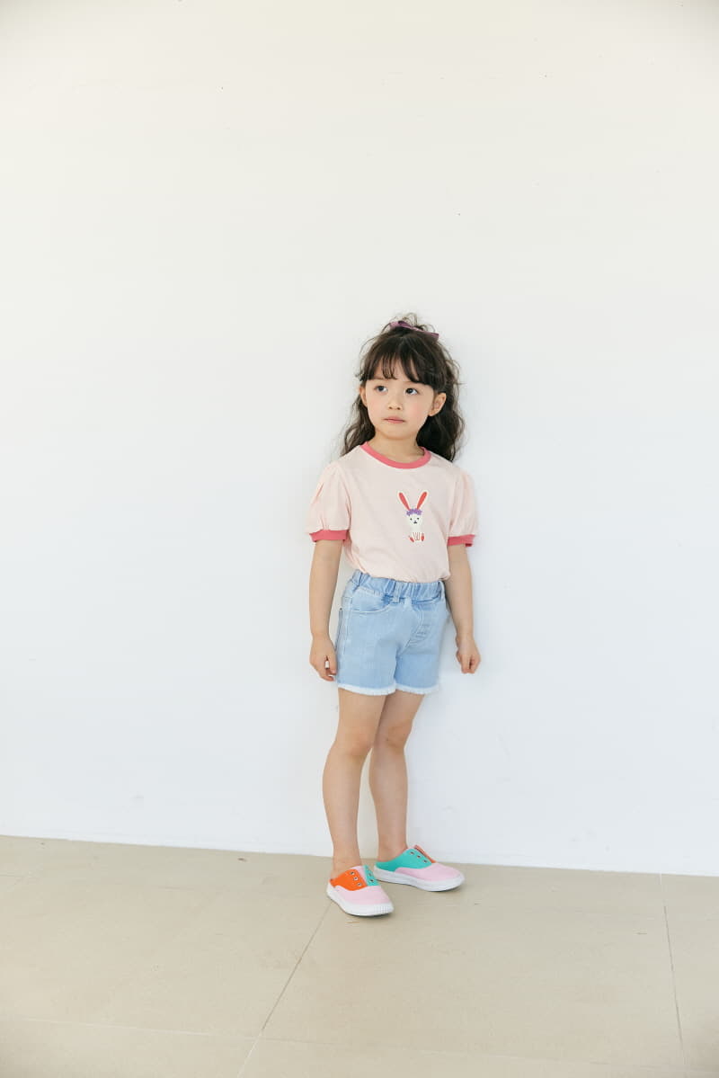 Orange Mom - Korean Children Fashion - #minifashionista - Rabbit Tee - 3