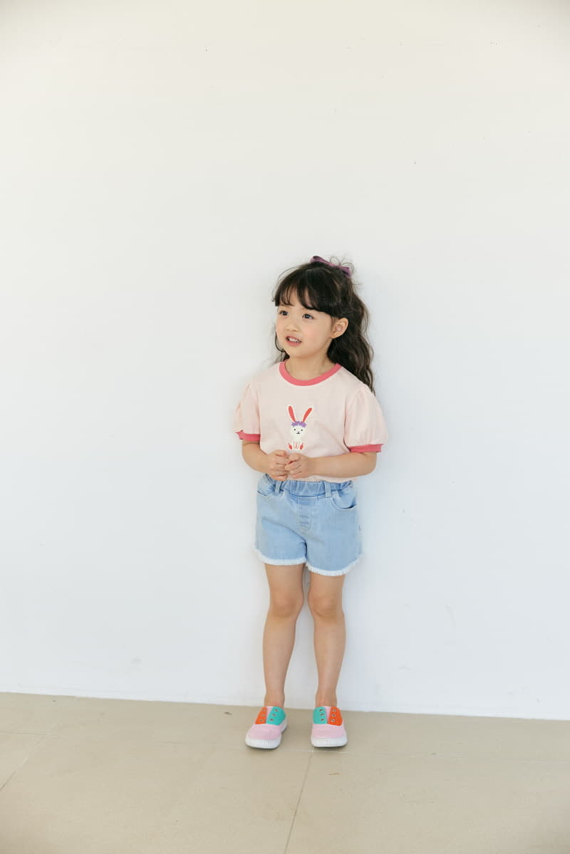 Orange Mom - Korean Children Fashion - #minifashionista - Rabbit Tee - 4