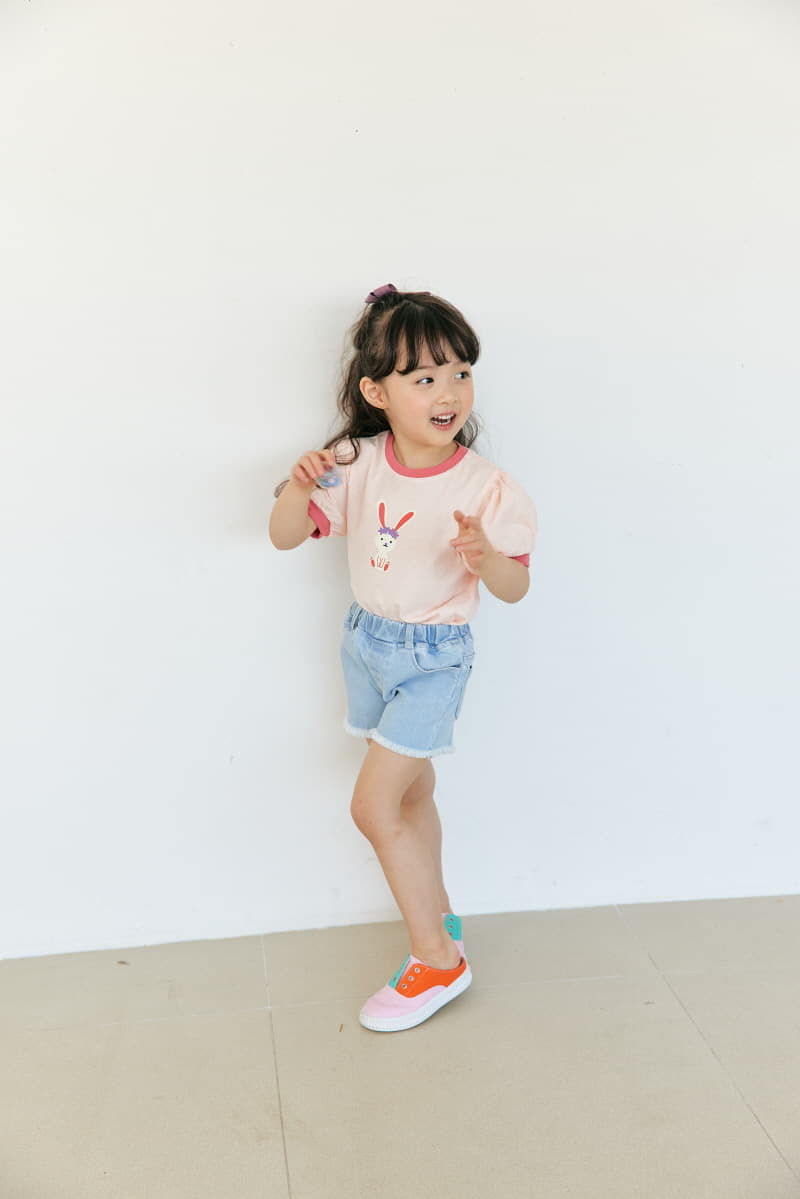 Orange Mom - Korean Children Fashion - #prettylittlegirls - Span Hot Shorts