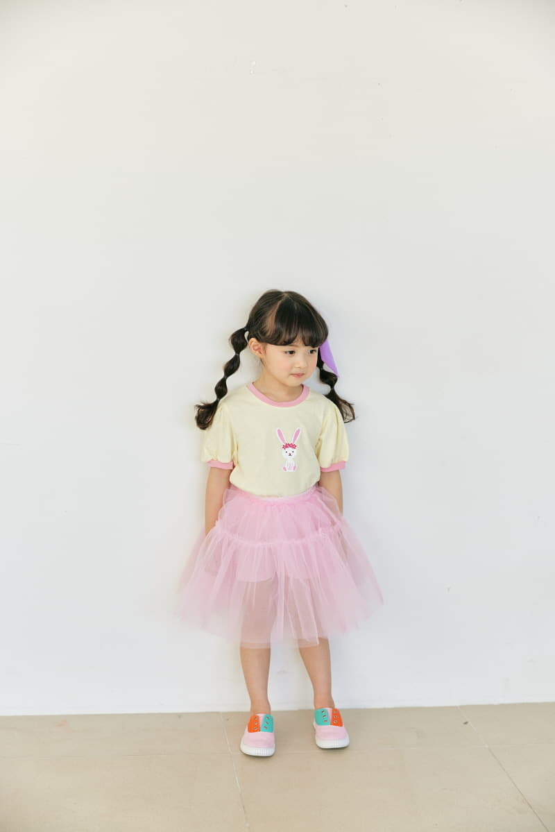 Orange Mom - Korean Children Fashion - #todddlerfashion - Rabbit Tee - 5