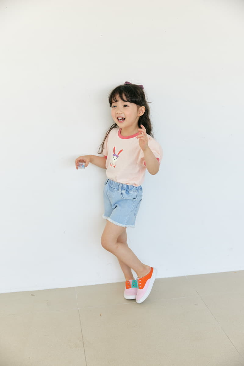 Orange Mom - Korean Children Fashion - #todddlerfashion - Span Hot Shorts - 2