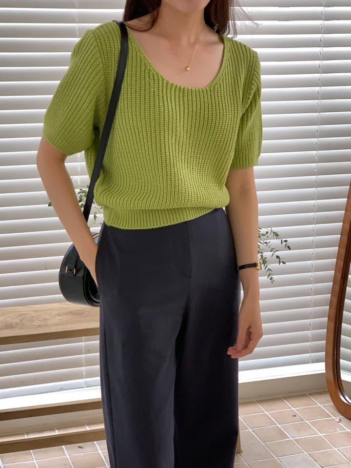 Osense - Korean Women Fashion - #momslook - Half Two Way Cardigan - 6