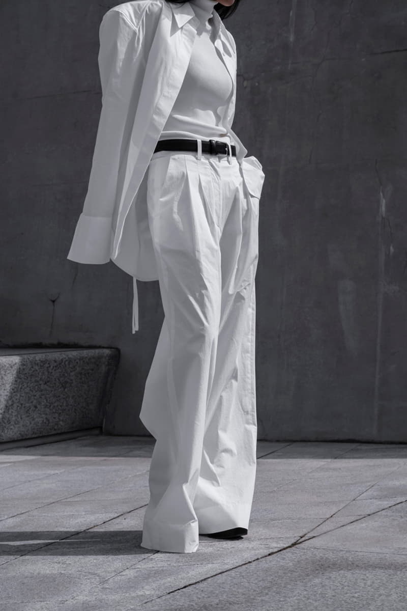 Paper Moon - Korean Women Fashion - #momslook - Cotton Two Wide Pants - 2