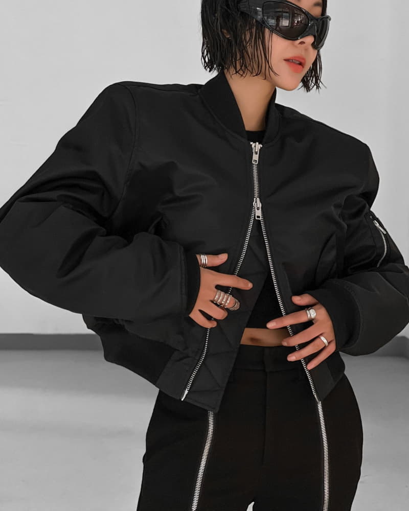 Paper Moon - Korean Women Fashion - #momslook - Square Padded Jacket