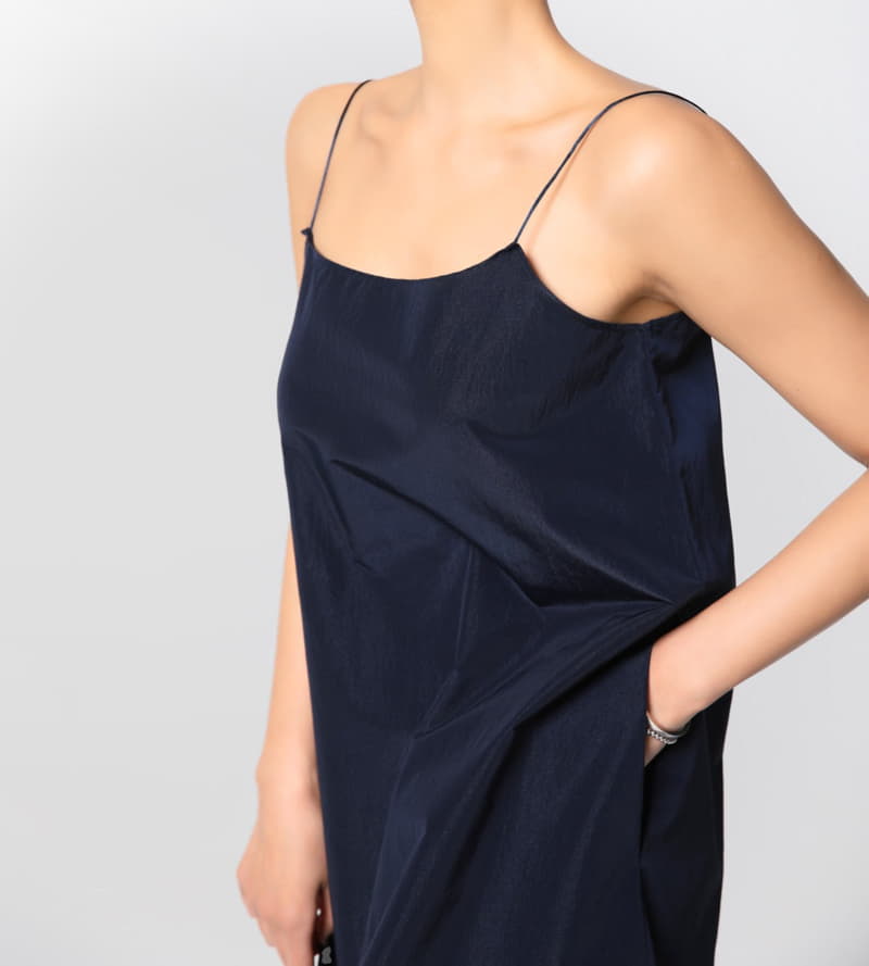 Paper Moon - Korean Women Fashion - #momslook - Thin Shoulder Strappy Maxi One-piece - 9