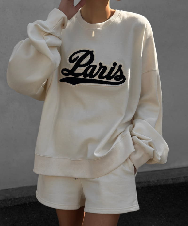 Paper Moon - Korean Women Fashion - #pursuepretty - Paris boucle stitch sweatshirt - 5