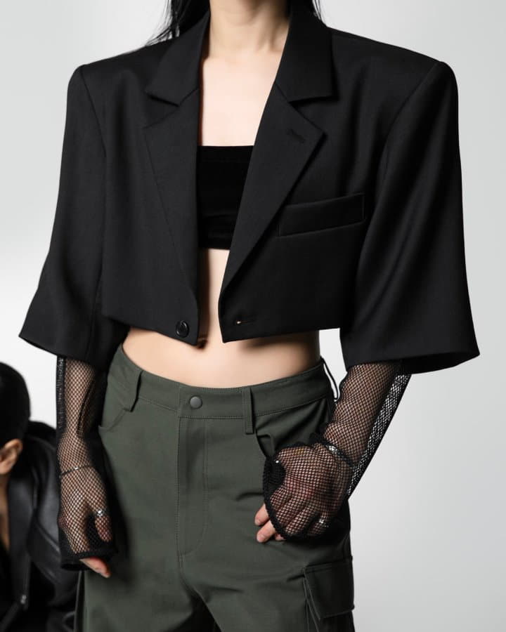Paper Moon - Korean Women Fashion - #shopsmall - LUX Heavy Texture Wide Cargo Trousers - 2
