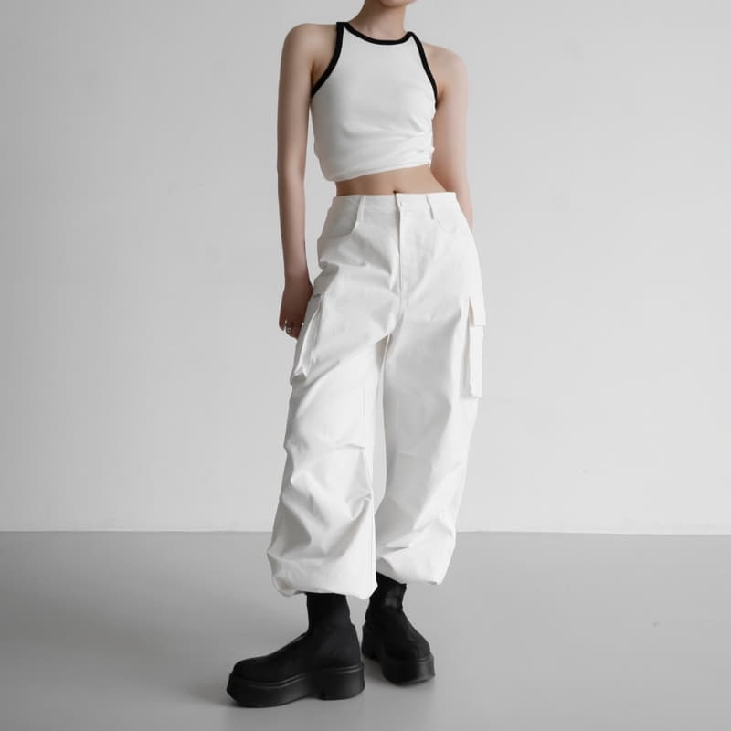 Paper Moon - Korean Women Fashion - #thatsdarling - Cargo Pants - 7