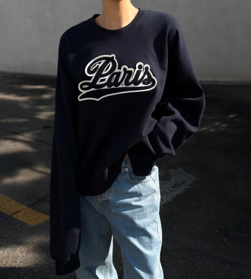 Paper Moon - Korean Women Fashion - #thatsdarling - Paris boucle stitch sweatshirt - 9