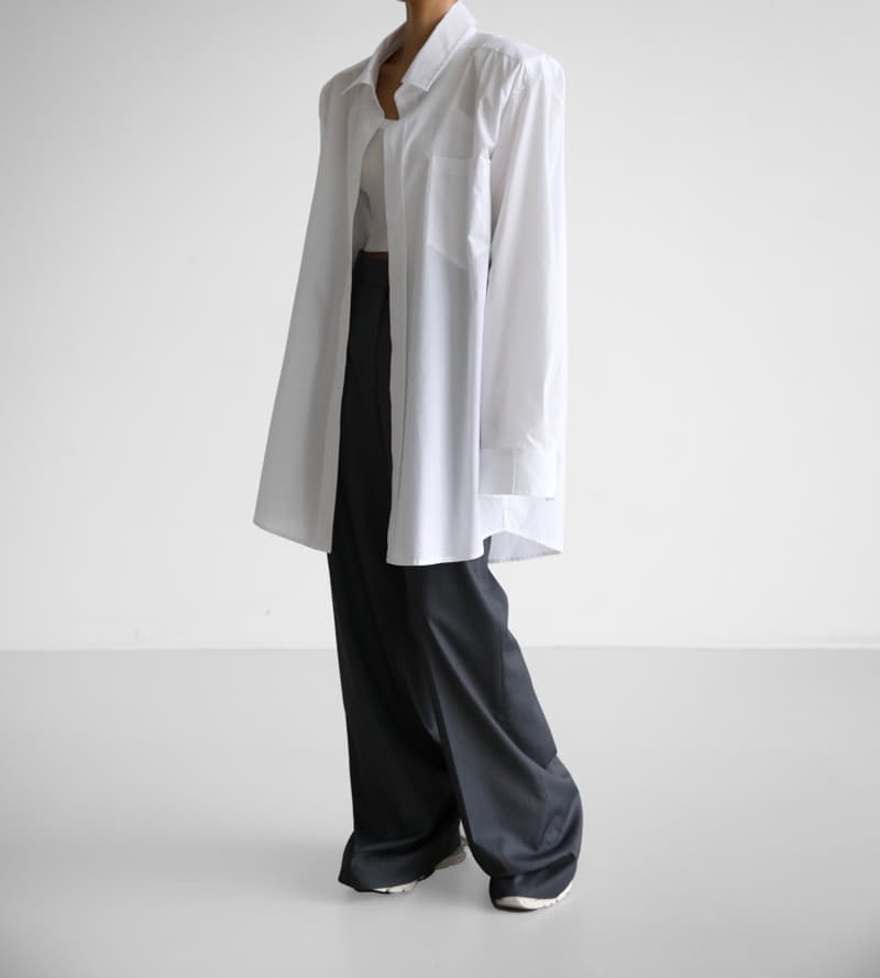 Paper Moon - Korean Women Fashion - #thatsdarling - straight maxi length wide trousers - 7