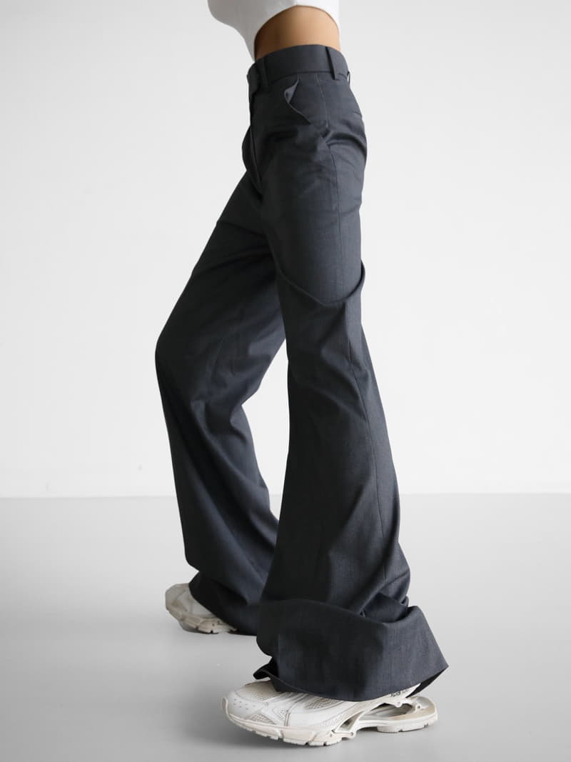 Paper Moon - Korean Women Fashion - #vintageinspired - straight maxi length wide trousers