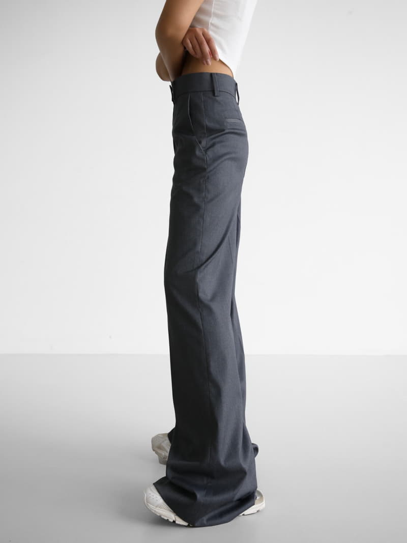 Paper Moon - Korean Women Fashion - #vintagekidsstyle - straight maxi length wide trousers - 2