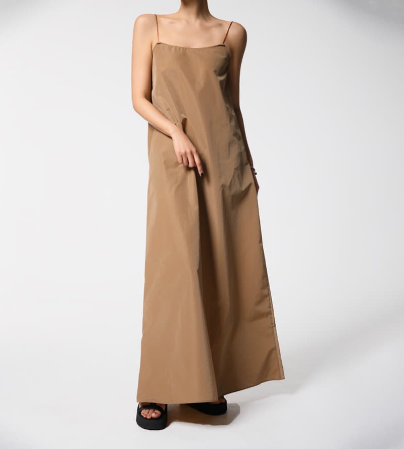 Paper Moon - Korean Women Fashion - #womensfashion - Thin Shoulder Strappy Maxi One-piece - 2