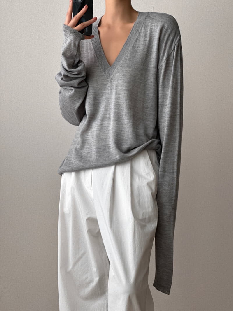 Paper Moon - Korean Women Fashion - #womensfashion - cotton two pin - tuck wide trousers - 3