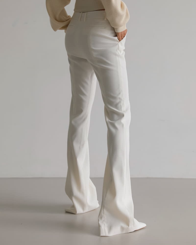Paper Moon - Korean Women Fashion - #womensfashion - maxi flared boots cut tailored trousers