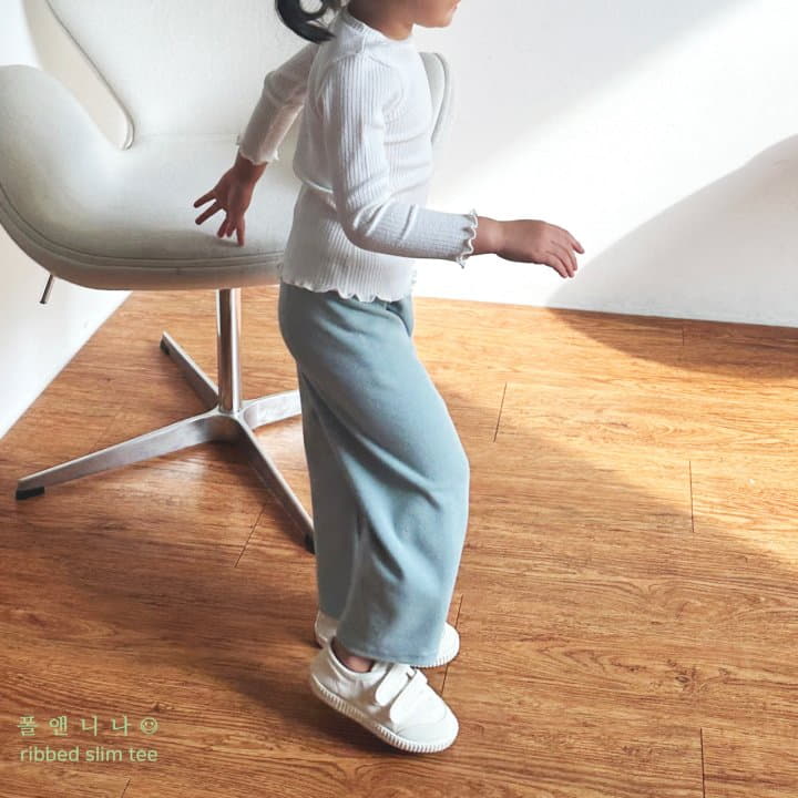 Paul & Nina - Korean Children Fashion - #kidzfashiontrend - Spring Ruffle Tee - 12