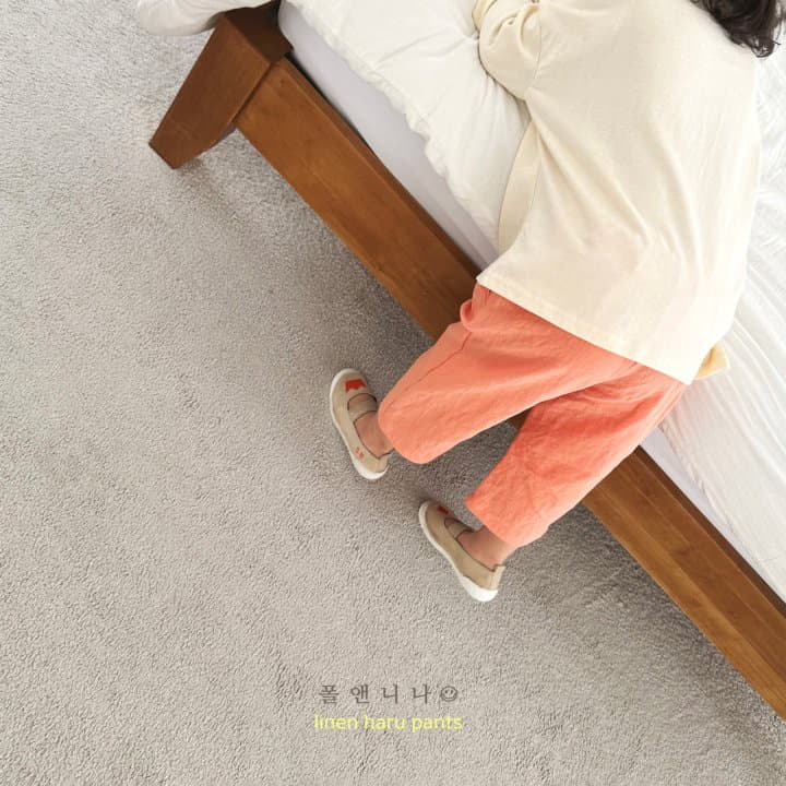 Paul & Nina - Korean Children Fashion - #prettylittlegirls - Oreore Haru Linen Pants - 6