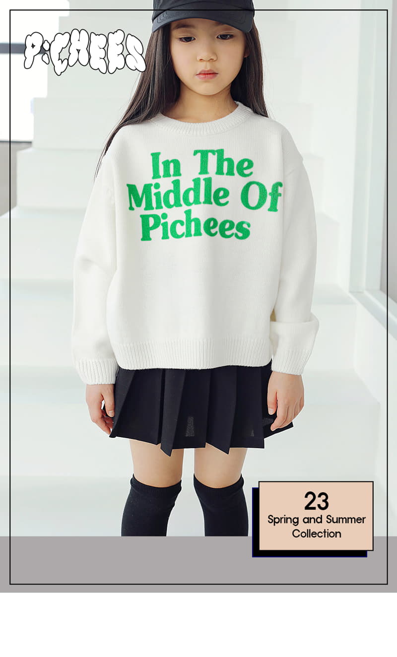 Peach-Cream - Korean Children Fashion - #fashionkids - Inffy Knit Pullover
