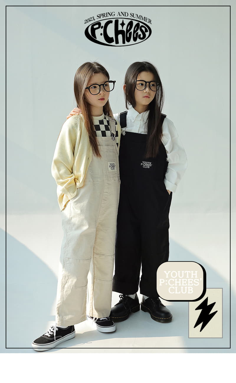 Peach-Cream - Korean Children Fashion - #kidzfashiontrend - Cobi Overalls