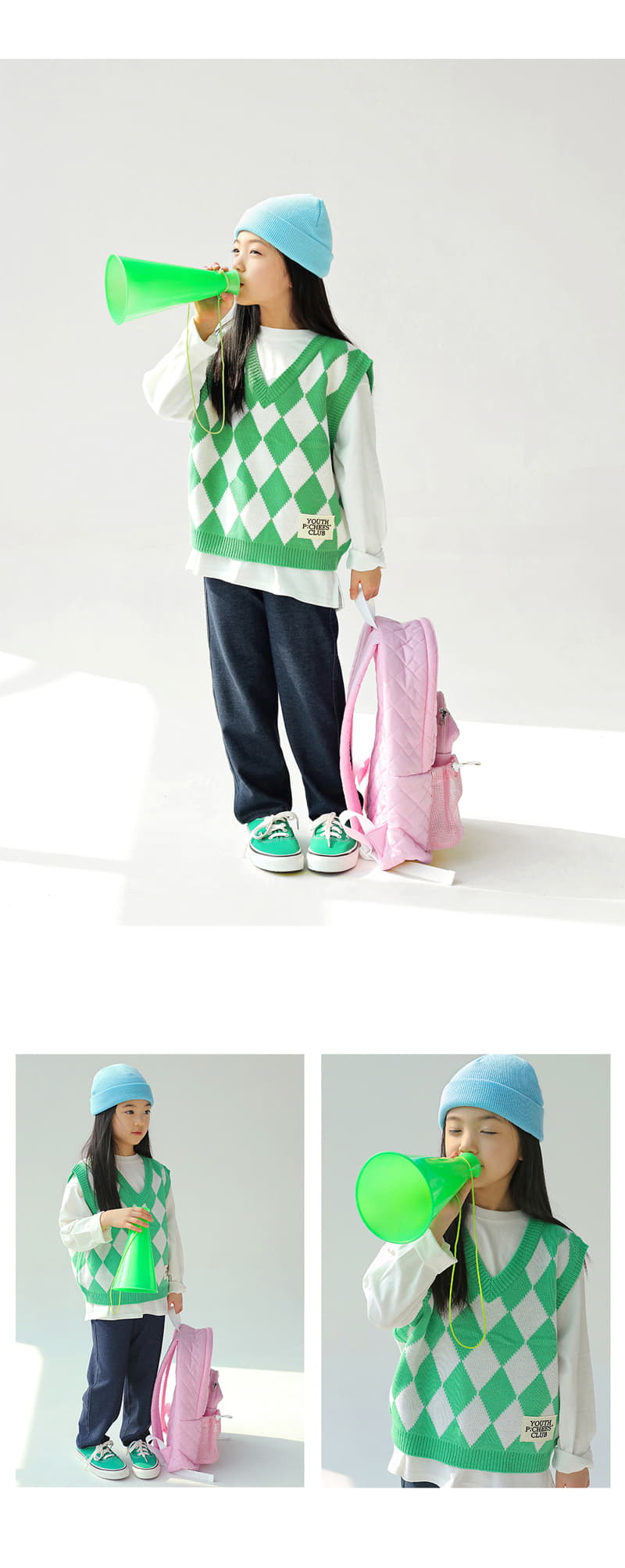 Peach-Cream - Korean Children Fashion - #prettylittlegirls - Juky Knit Beanie - 5
