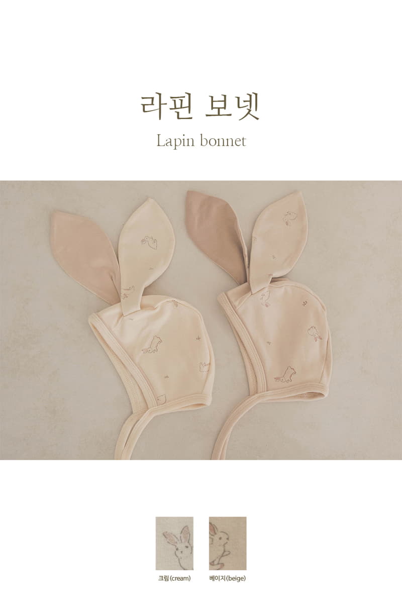 Peekaboo - Korean Baby Fashion - #babyclothing - Lapin Bonnet