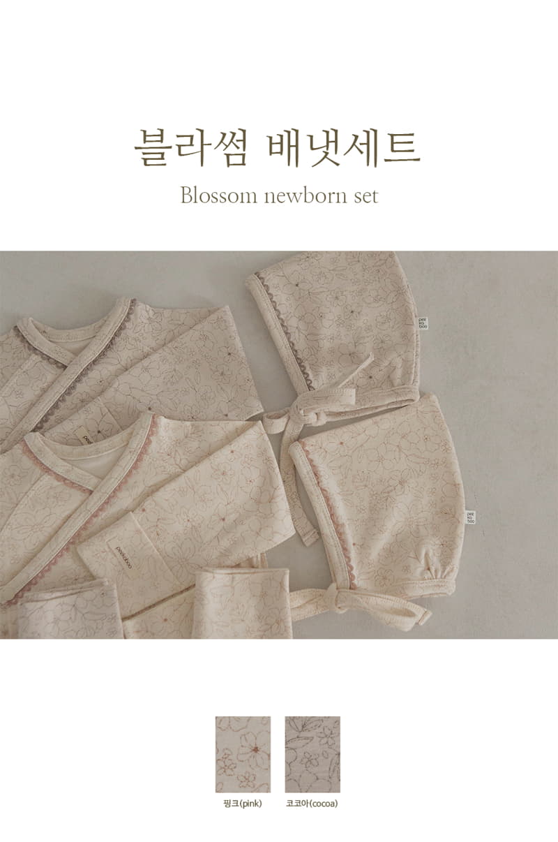 Peekaboo - Korean Baby Fashion - #babygirlfashion - Blossom Benet Bodysuit Set
