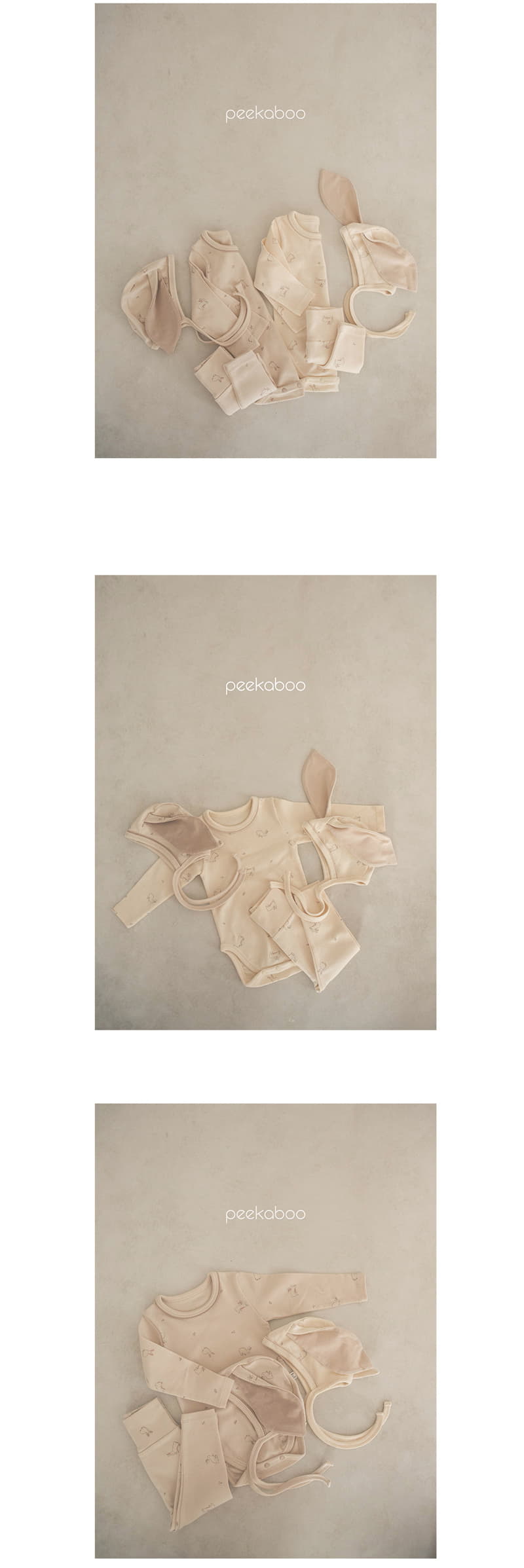 Peekaboo - Korean Baby Fashion - #babyfever - Lapin Bonnet - 4