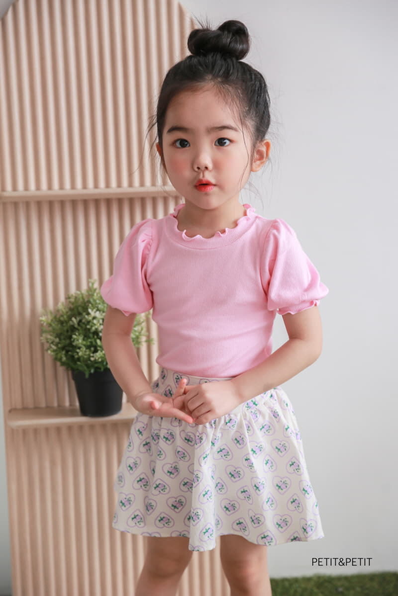 Petit & Petit - Korean Children Fashion - #Kfashion4kids - Puff Rin Tee - 7