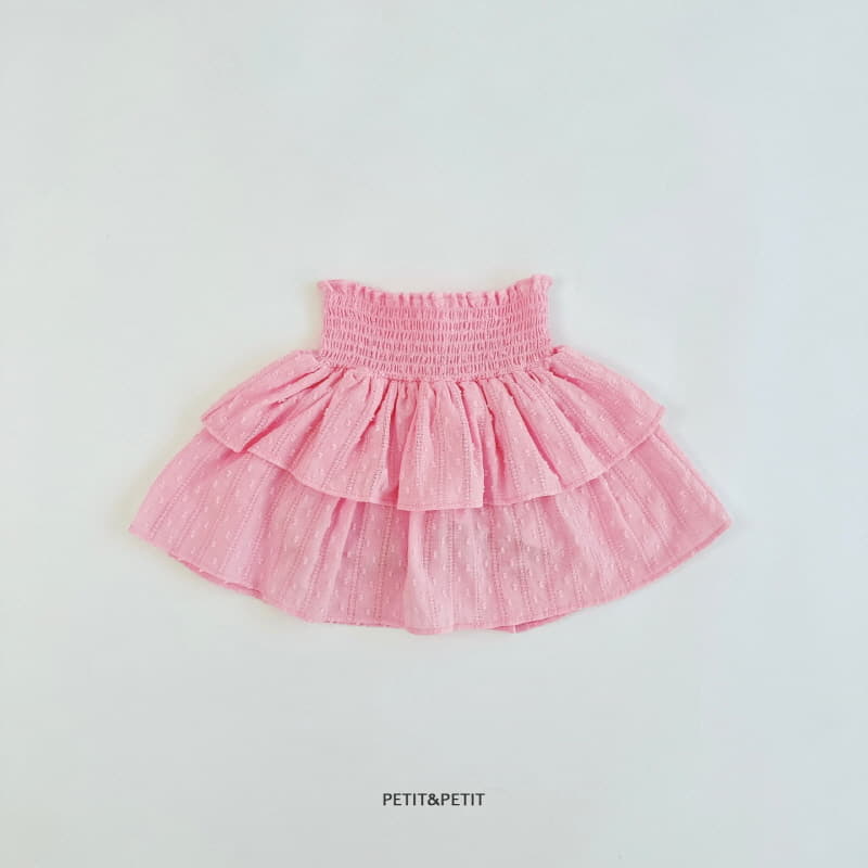 Petit & Petit - Korean Children Fashion - #childrensboutique - Smocked Skirt - 3