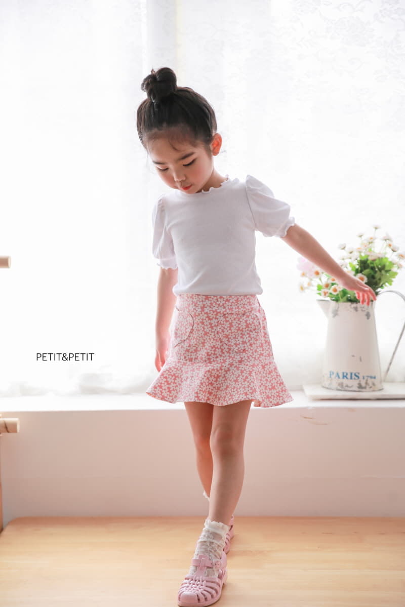 Petit & Petit - Korean Children Fashion - #designkidswear - Puff Rin Tee