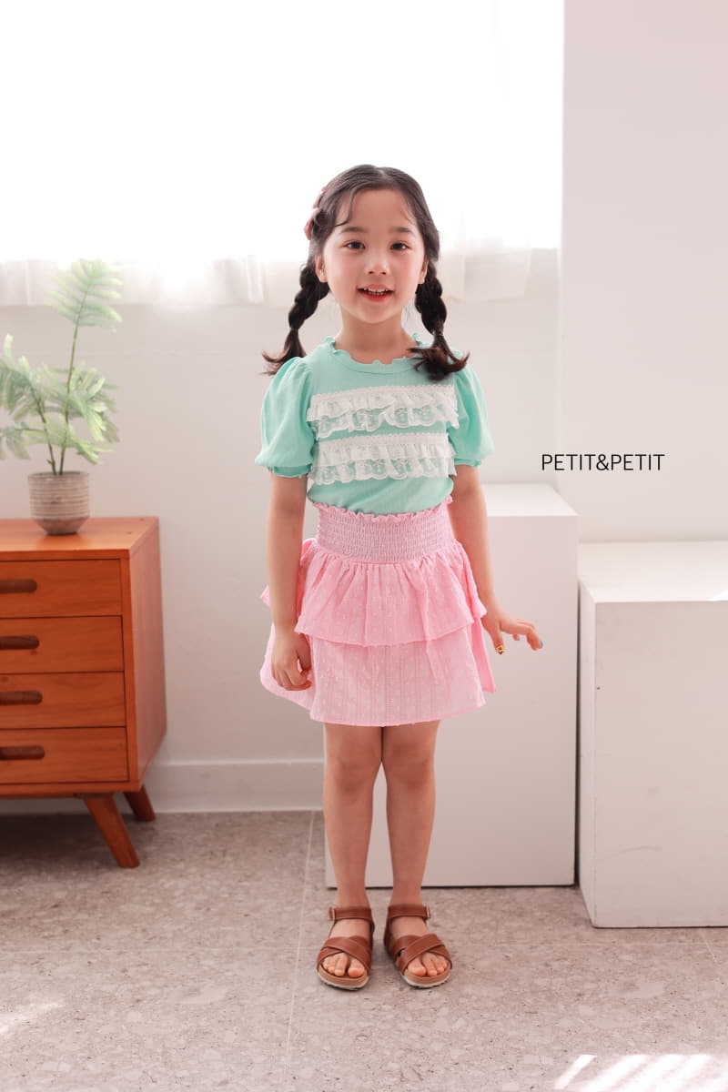 Petit & Petit - Korean Children Fashion - #childrensboutique - Smocked Skirt - 4