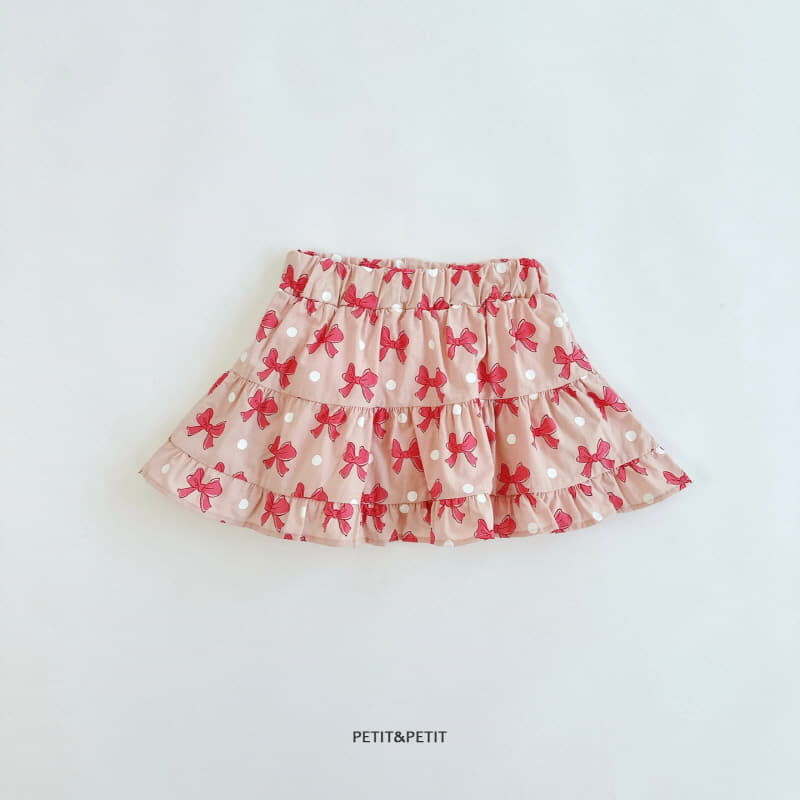Petit & Petit - Korean Children Fashion - #discoveringself - Ribbon Cancan Skirt - 8