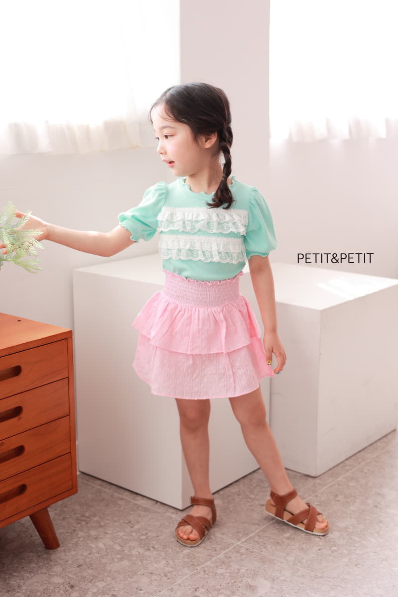 Petit & Petit - Korean Children Fashion - #fashionkids - Smocked Skirt - 6