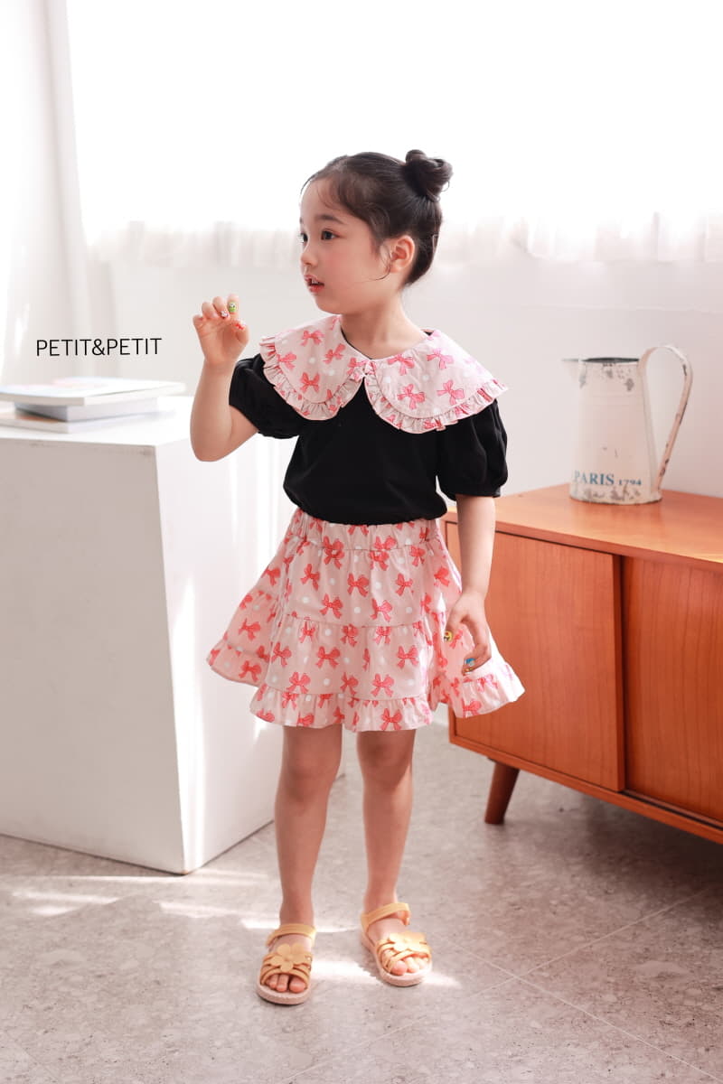 Petit & Petit - Korean Children Fashion - #fashionkids - Ribbon Cancan Skirt - 9