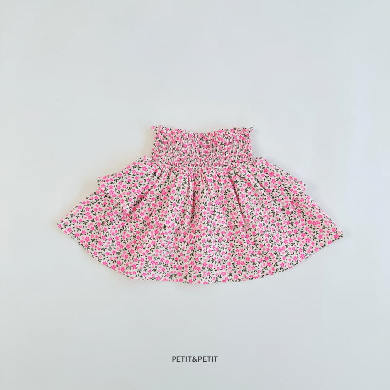 Petit & Petit - Korean Children Fashion - #kidsstore - Smocked Skirt - 8