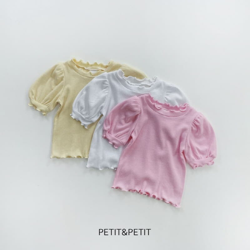 Petit & Petit - Korean Children Fashion - #prettylittlegirls - Puff Rin Tee - 11