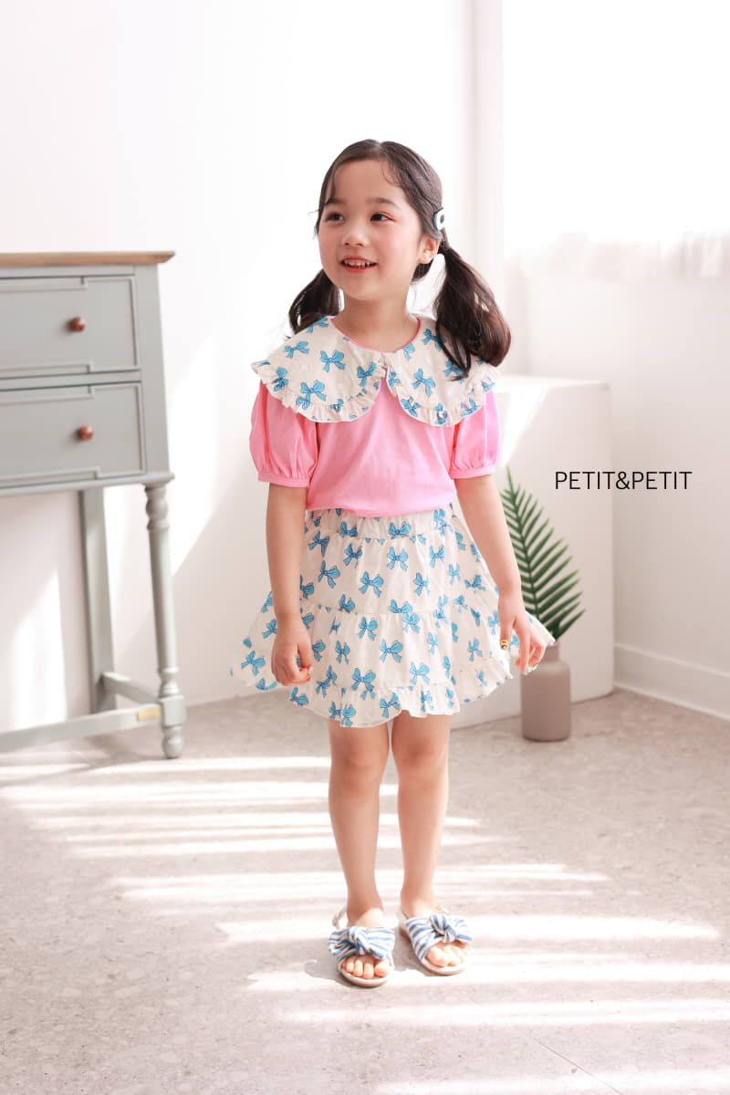 Petit & Petit - Korean Children Fashion - #toddlerclothing - Ribbon Cancan Skirt - 4