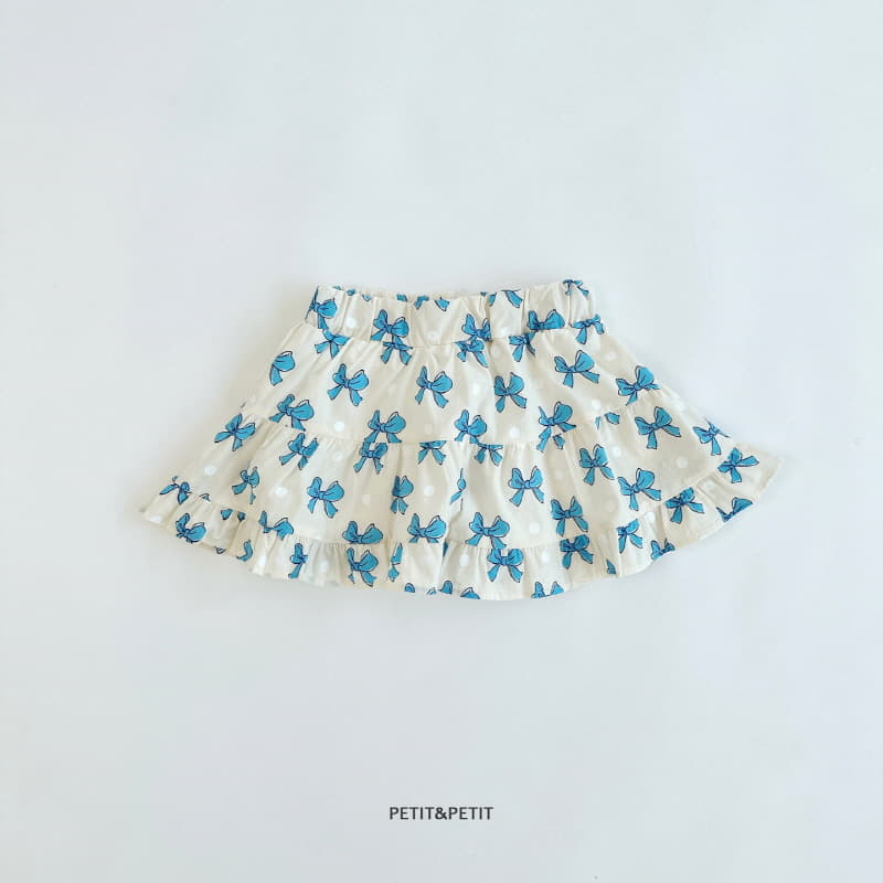Petit & Petit - Korean Children Fashion - #toddlerclothing - Ribbon Cancan Skirt - 3