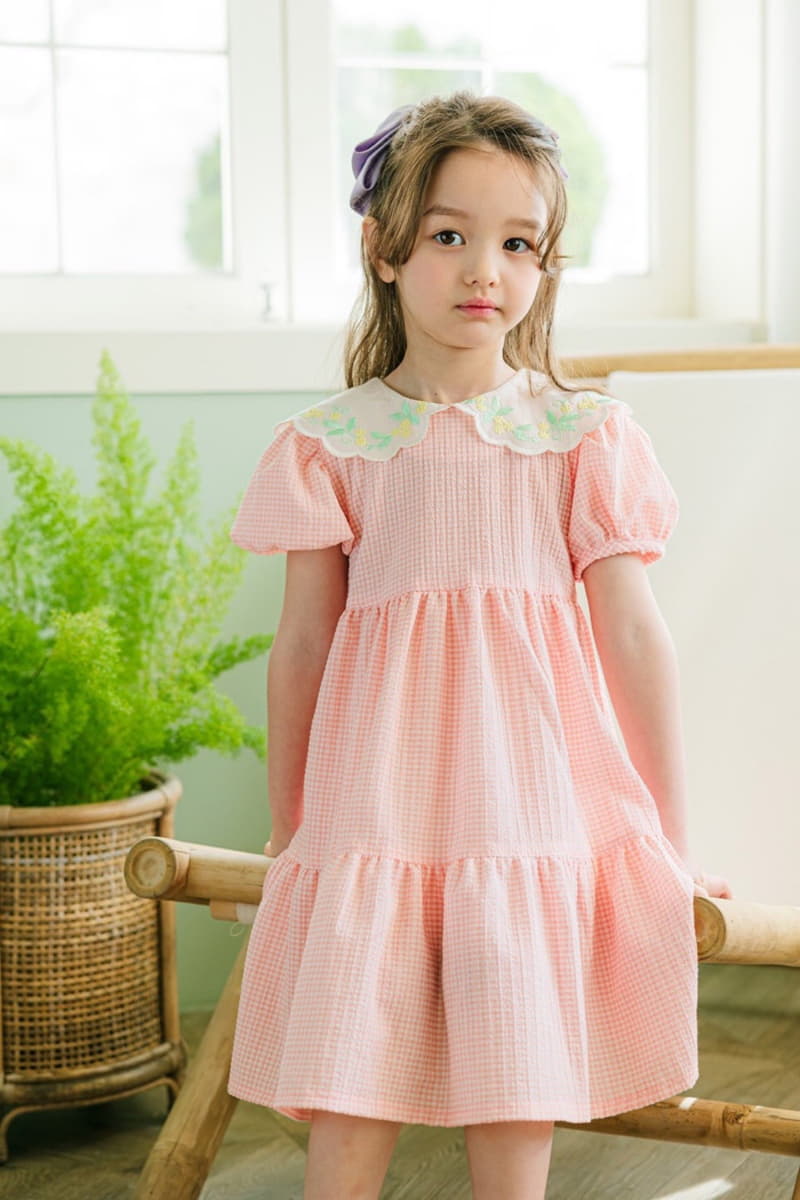 Pink Berry - Korean Children Fashion - #childofig - Amy One-piece - 3