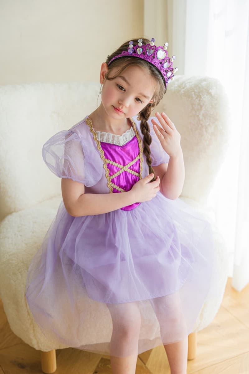 Pink Berry - Korean Children Fashion - #kidsstore - Tangled One-piece