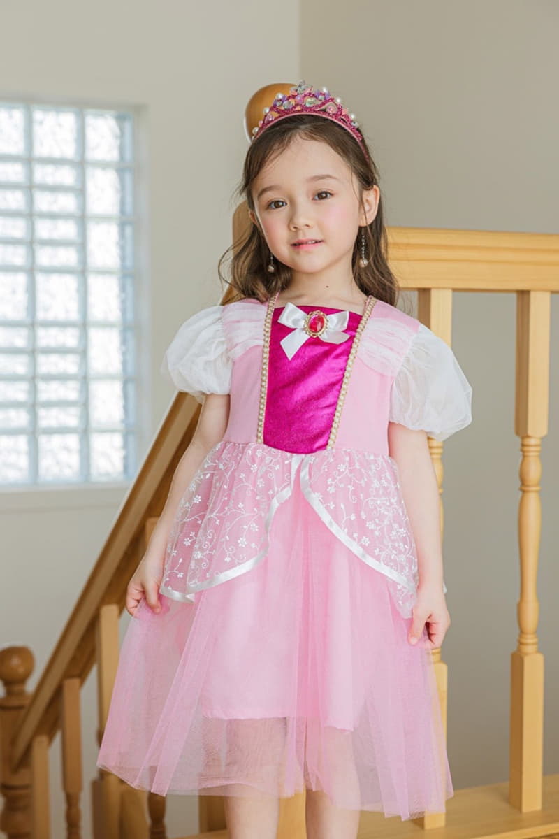 Pink Berry - Korean Children Fashion - #magicofchildhood - Aurora One-piece - 3