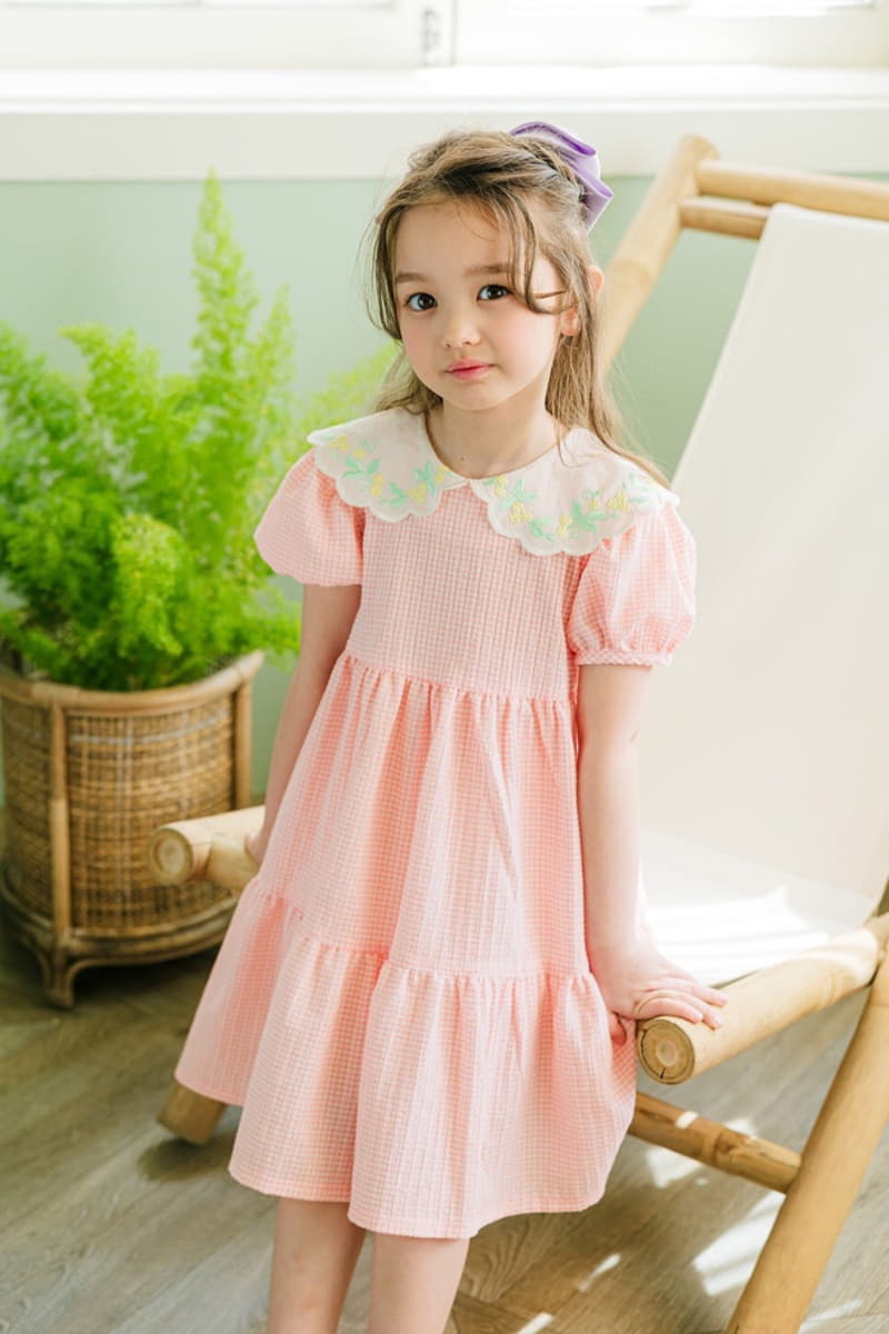 Pink Berry - Korean Children Fashion - #stylishchildhood - Amy One-piece - 2